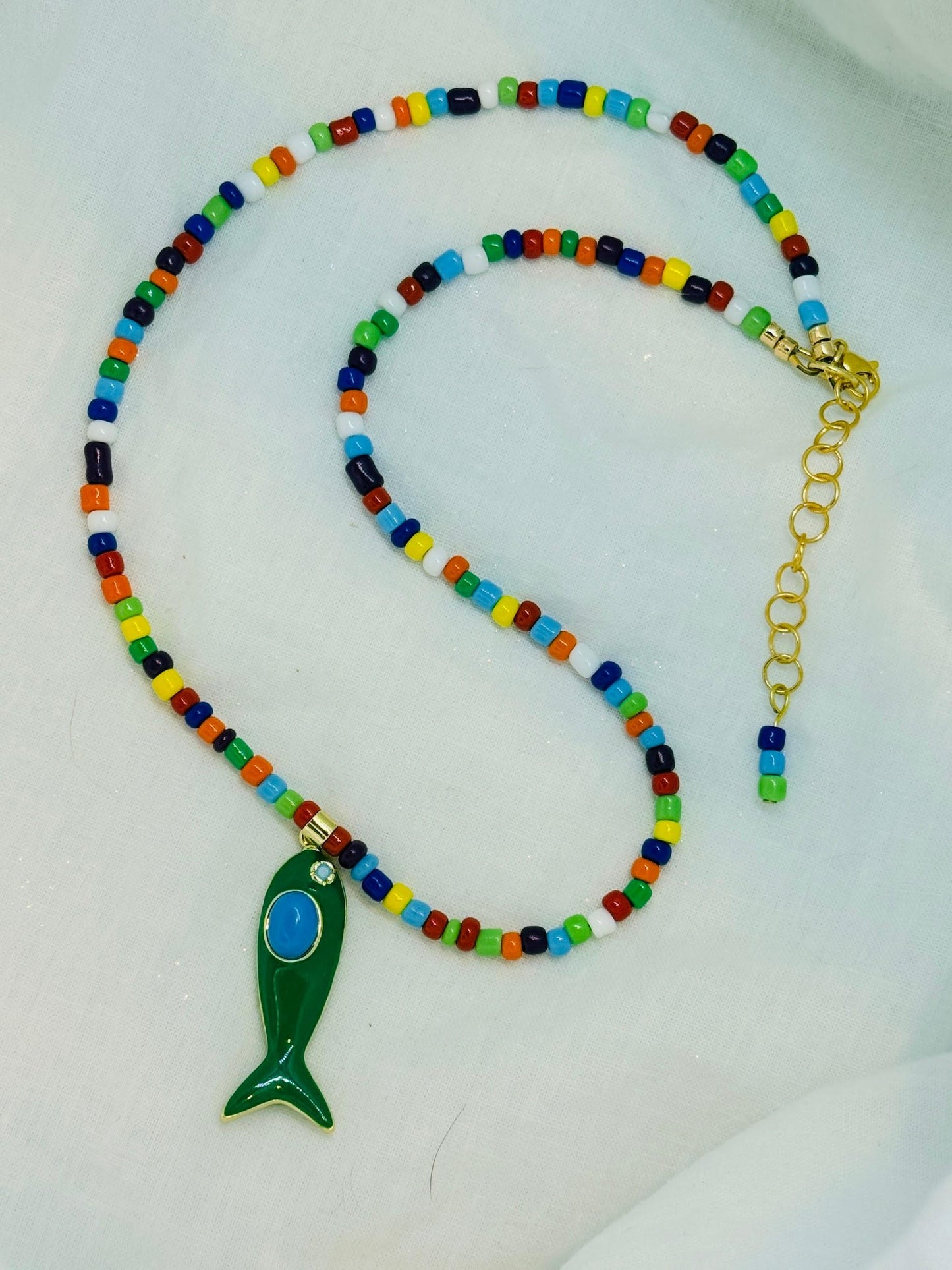Rainbow Tide Necklace