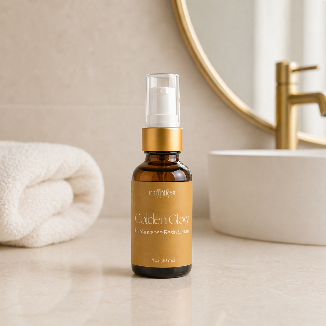 Golden Glow Frankincense Resin Serum