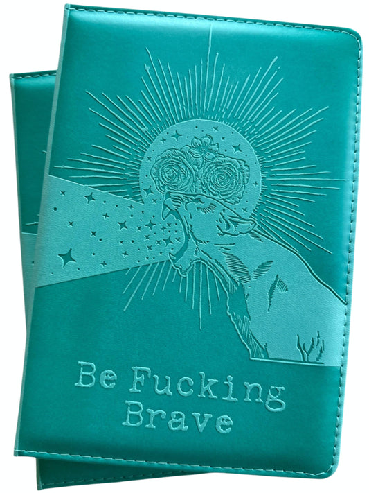 Journal Be Fucking Brave - Vegan Journal