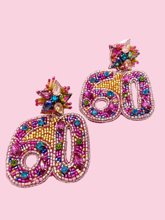 #60 Birthday Earring