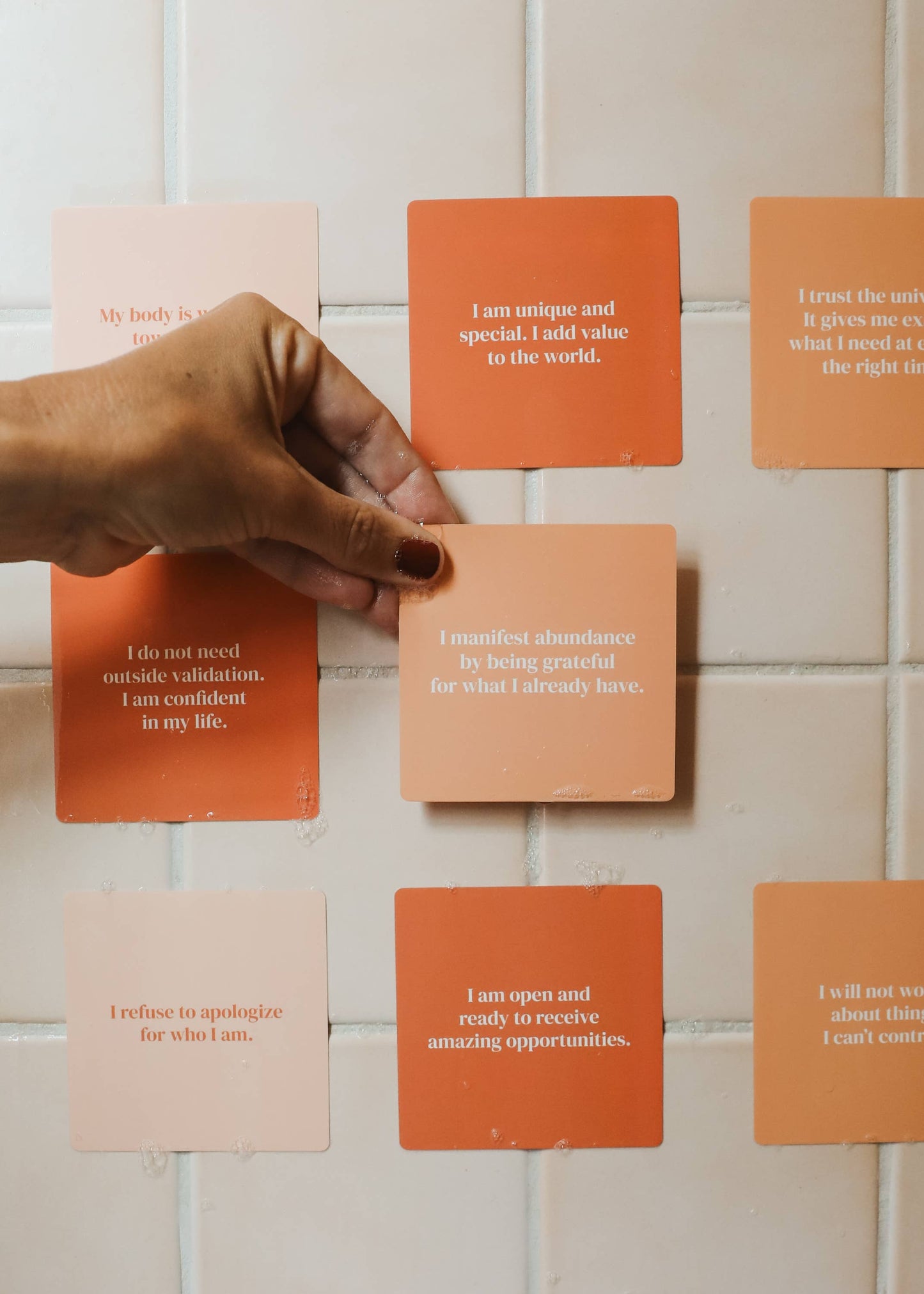 Shower Affirmation™ Positivity Cards