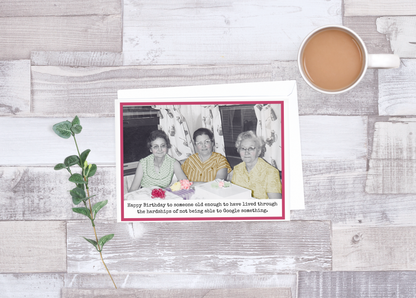 Happy Birthday To Someone Old Enough To Have Birthday - Birthday Card