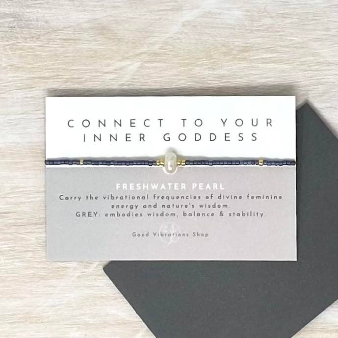 "Connect to Your Inner Goddess" Intention Bracelet