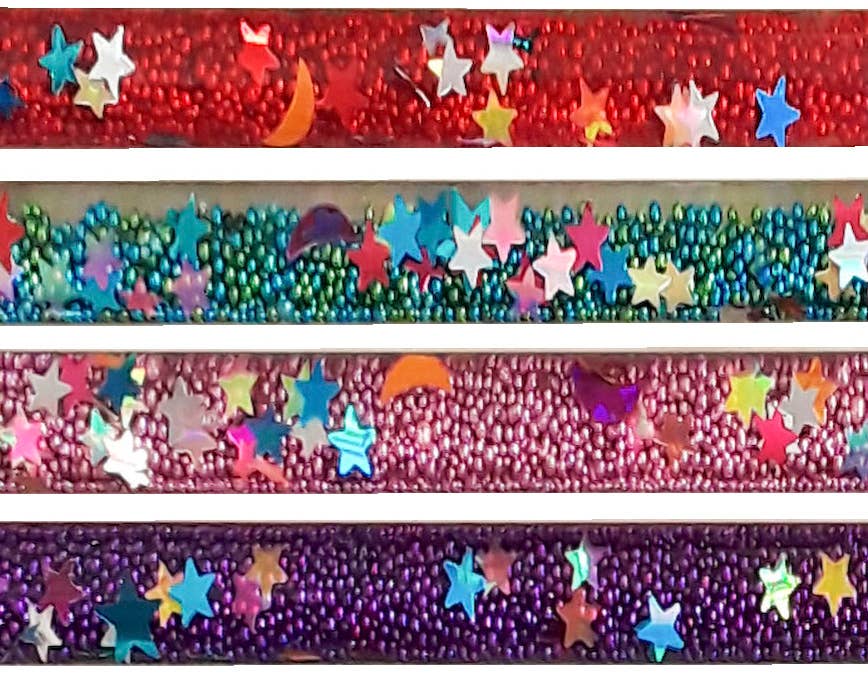Glittery Metallic Wands