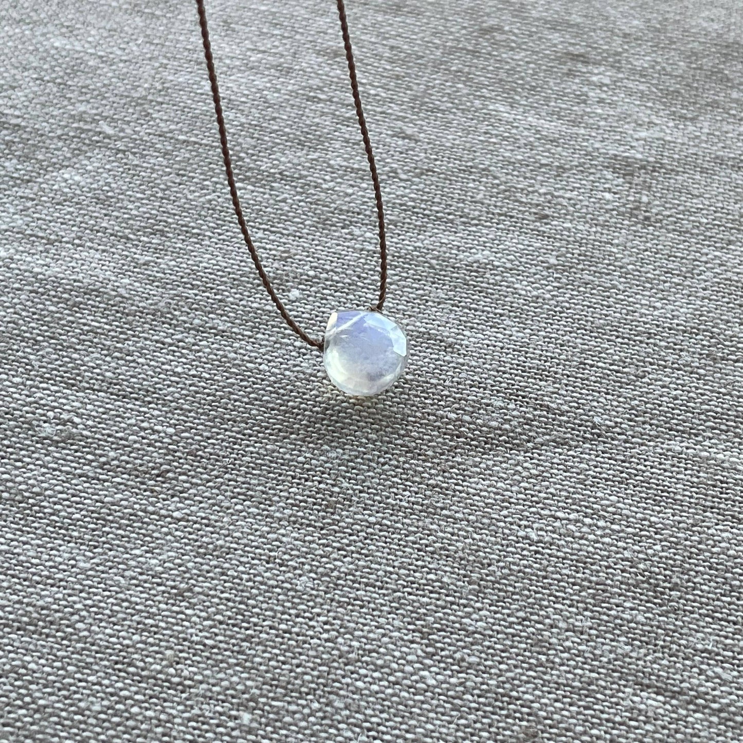 New Beginnings Rainbow Moonstone Necklace