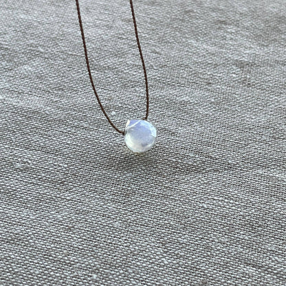 New Beginnings Rainbow Moonstone Necklace