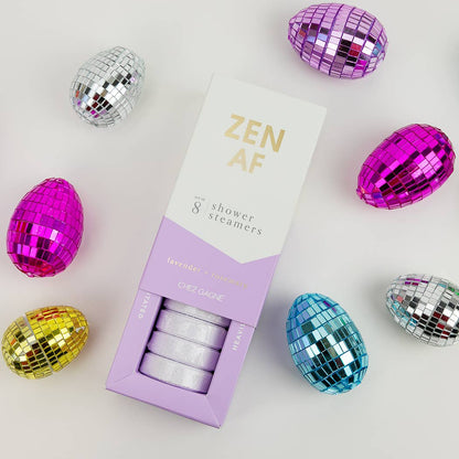 Zen AF - Aromatherapy Shower Steamers - Lavender - Set of 8