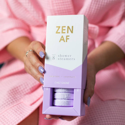 Zen AF - Aromatherapy Shower Steamers - Lavender - Set of 8