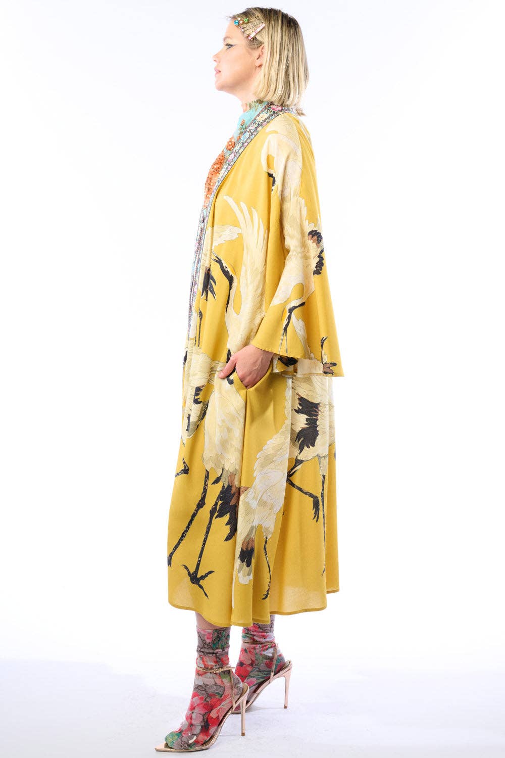 Story of the Crane Kimono