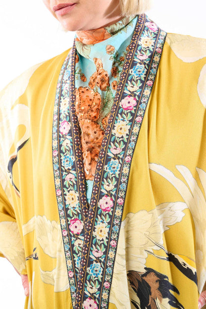 Story of the Crane Kimono