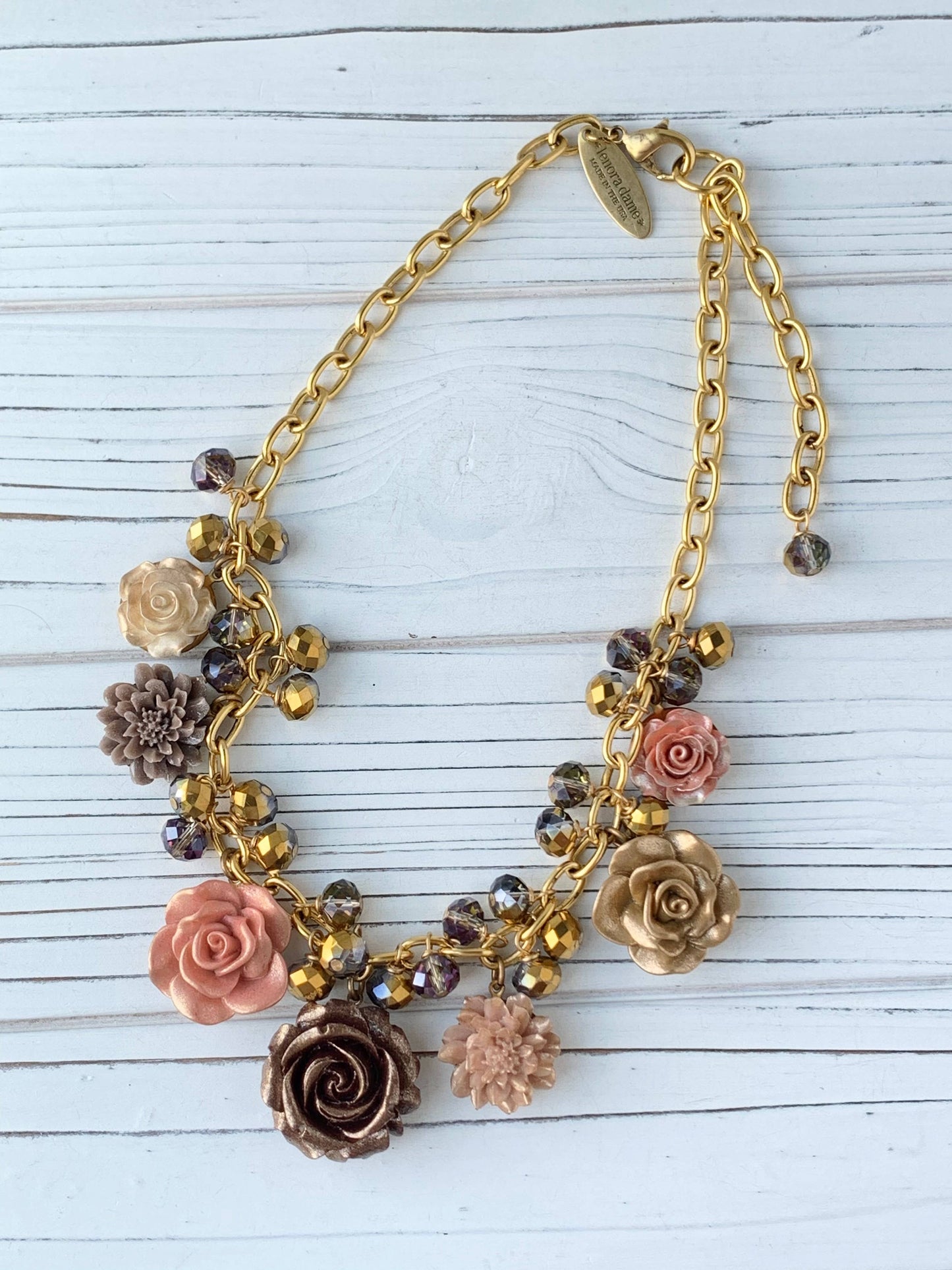 The Caramel Bouquet Necklace