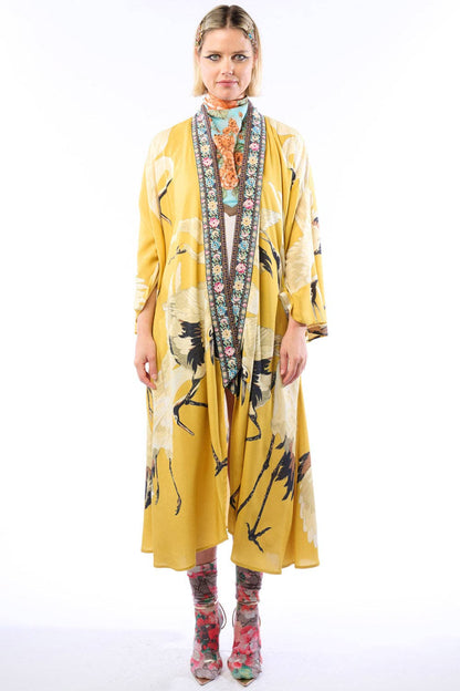 Story of the Crane Kimono