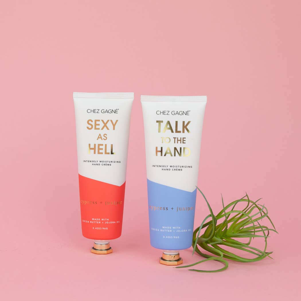 Sexy As Hell - Cypress + Juniper - Clean + Vegan Hand Crème - 3.4oz