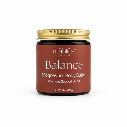 Magnesium Balance Butter Infused with Wild Yam + Motherwort
