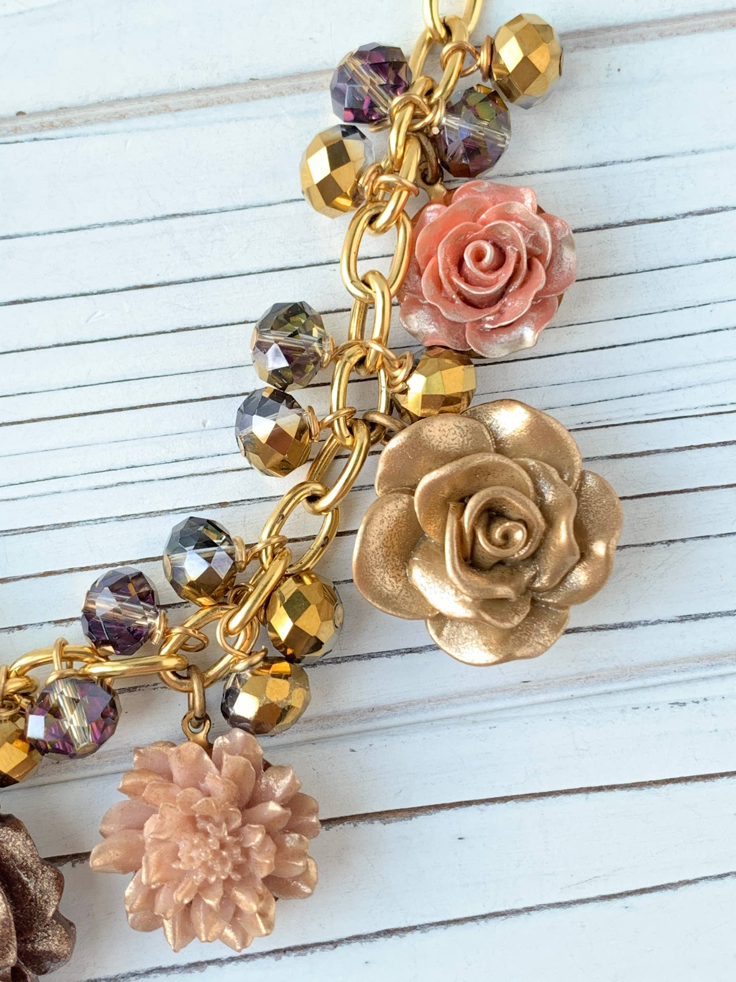The Caramel Bouquet Necklace
