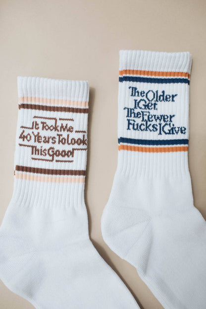 It Took Me 40 Years to Look This Good Socks