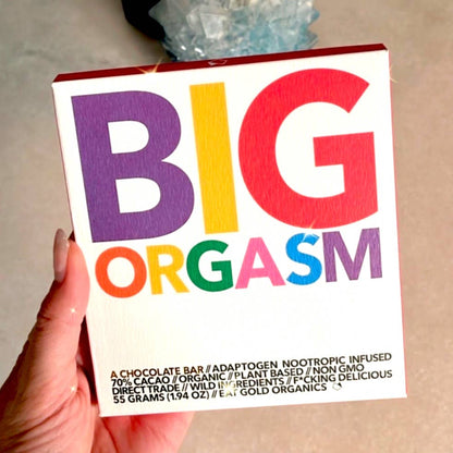 Big Orgasm Chocolate Bar