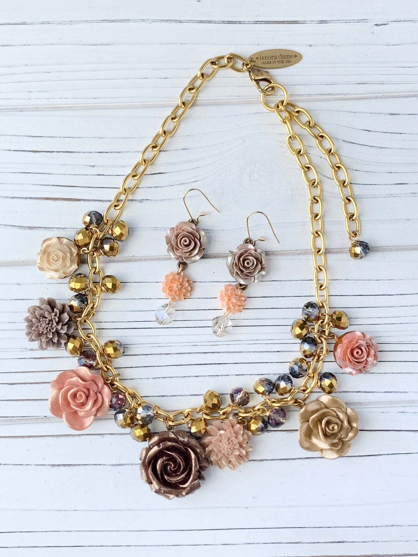 The Caramel Bouquet Necklace