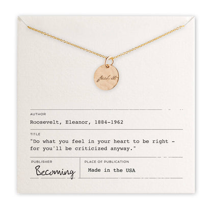Fuck It Necklace