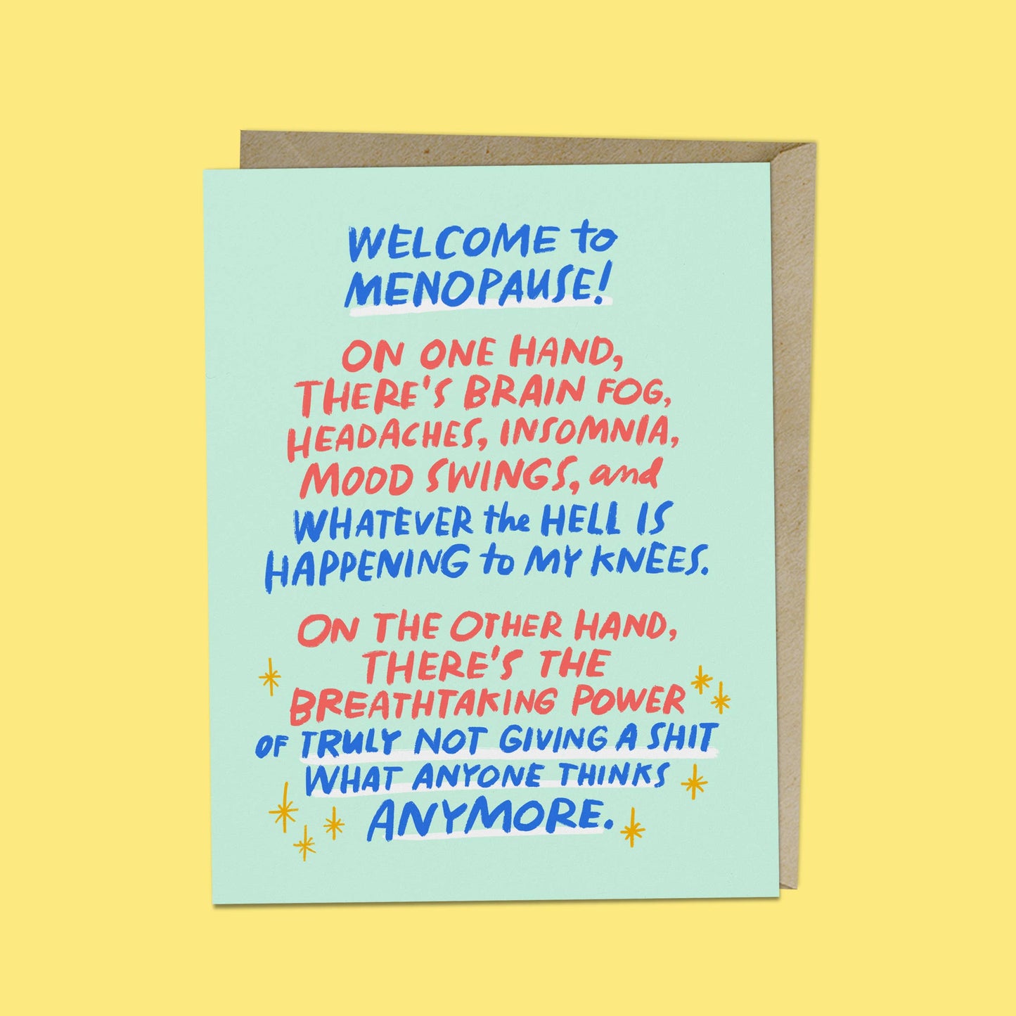 Breathtaking Power Menopause - Friendship Card