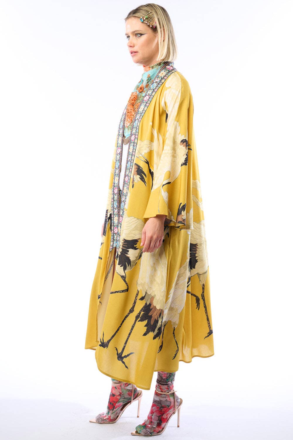 Story of the Crane Kimono