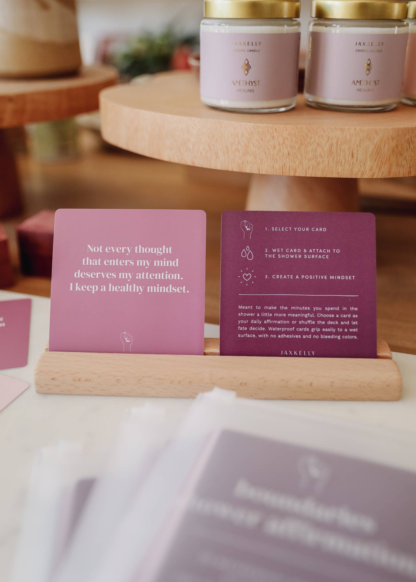 Shower Affirmation™  Boundaries Cards