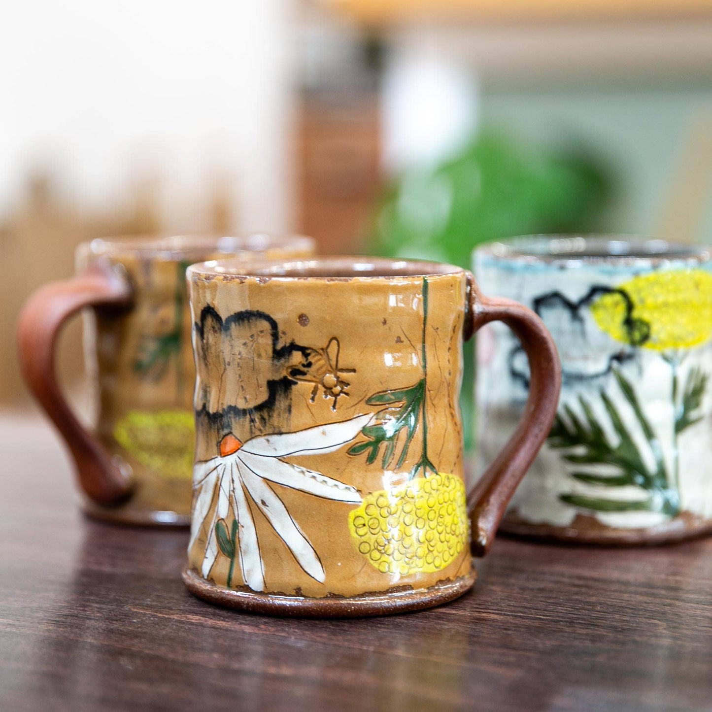 Artist Choice Floral Diner Mug