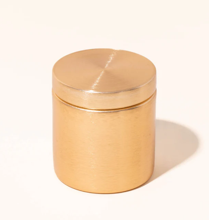 White Label Candle | 9 oz Gold Jar Eco Luxury | Coconut Wax