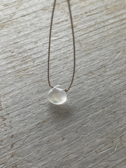 New Beginnings Rainbow Moonstone Necklace
