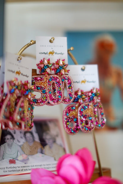 Birthday Milestone Celebration Earrings