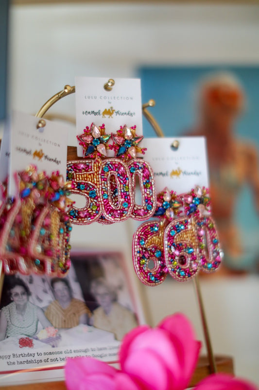 Birthday Milestone Celebration Earrings