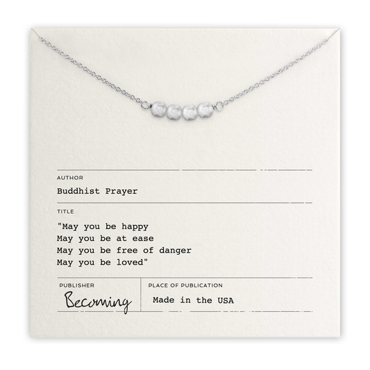May You Be Happy Necklace