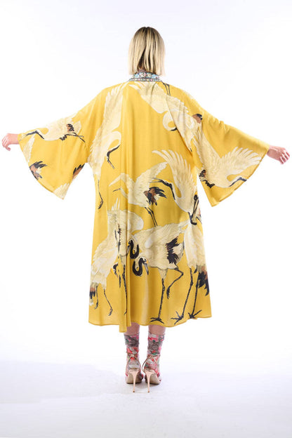 Story of the Crane Kimono