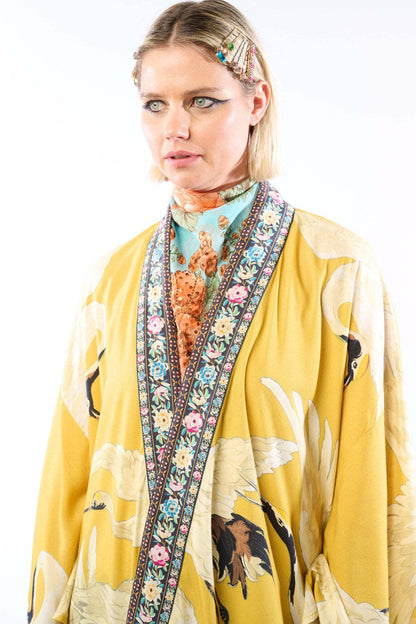 Story of the Crane Kimono
