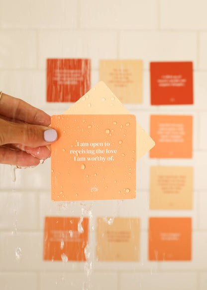 Shower Affirmation™ Positivity Cards