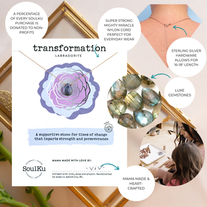 Labradorite Transformation Necklace