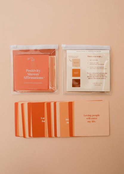 Shower Affirmation™ Positivity Cards