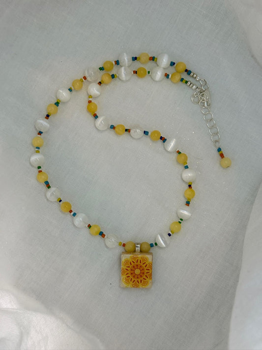 Grounded in Sunlight Necklace