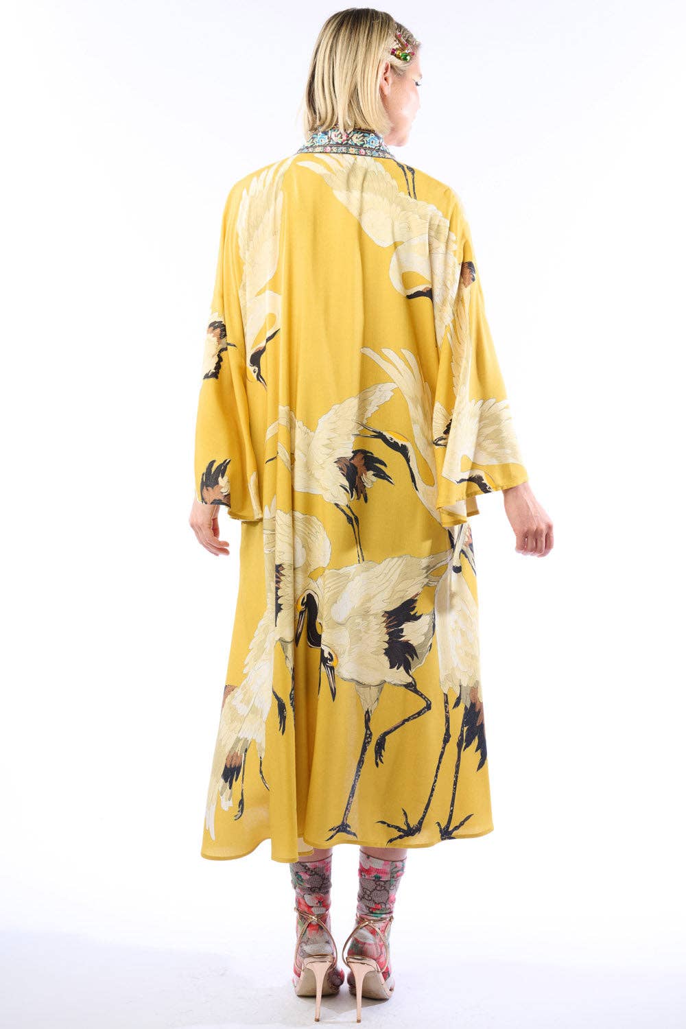 Story of the Crane Kimono