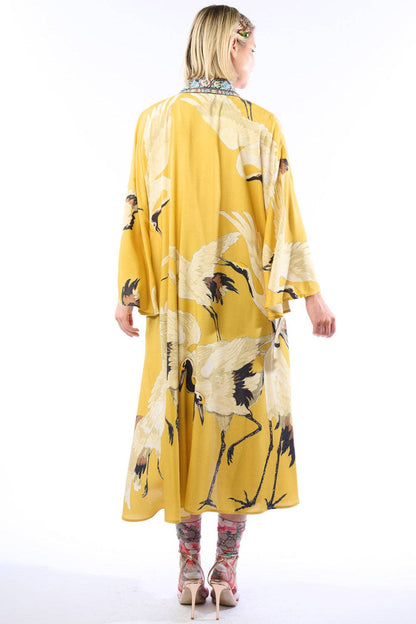 Story of the Crane Kimono