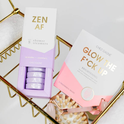 Zen AF - Aromatherapy Shower Steamers - Lavender - Set of 8
