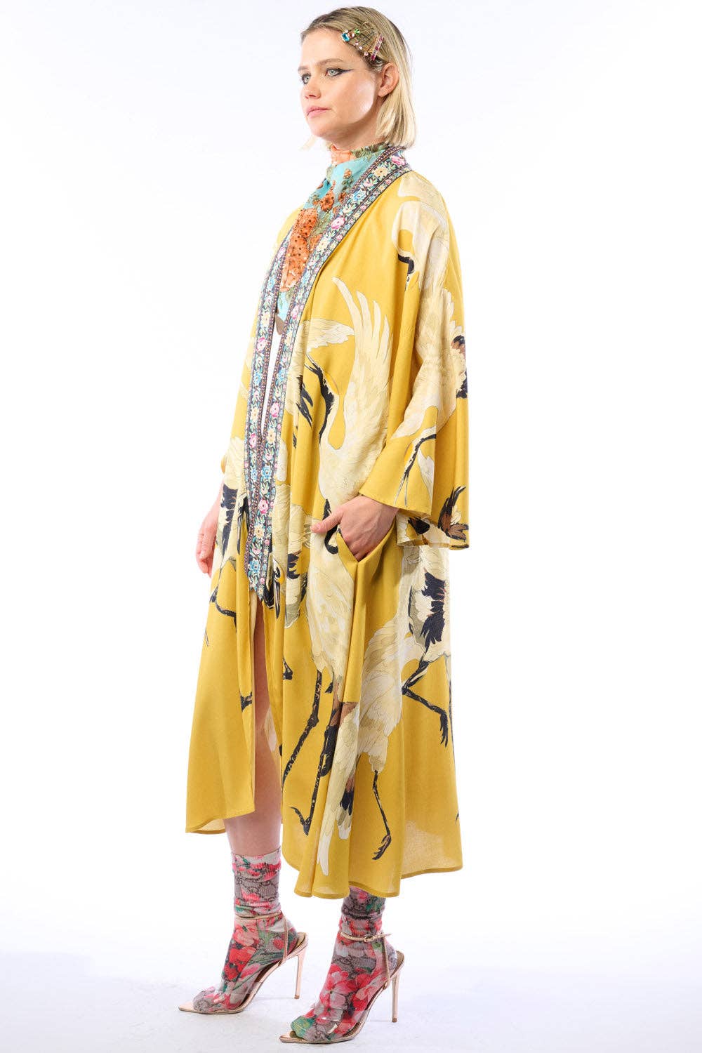 Story of the Crane Kimono