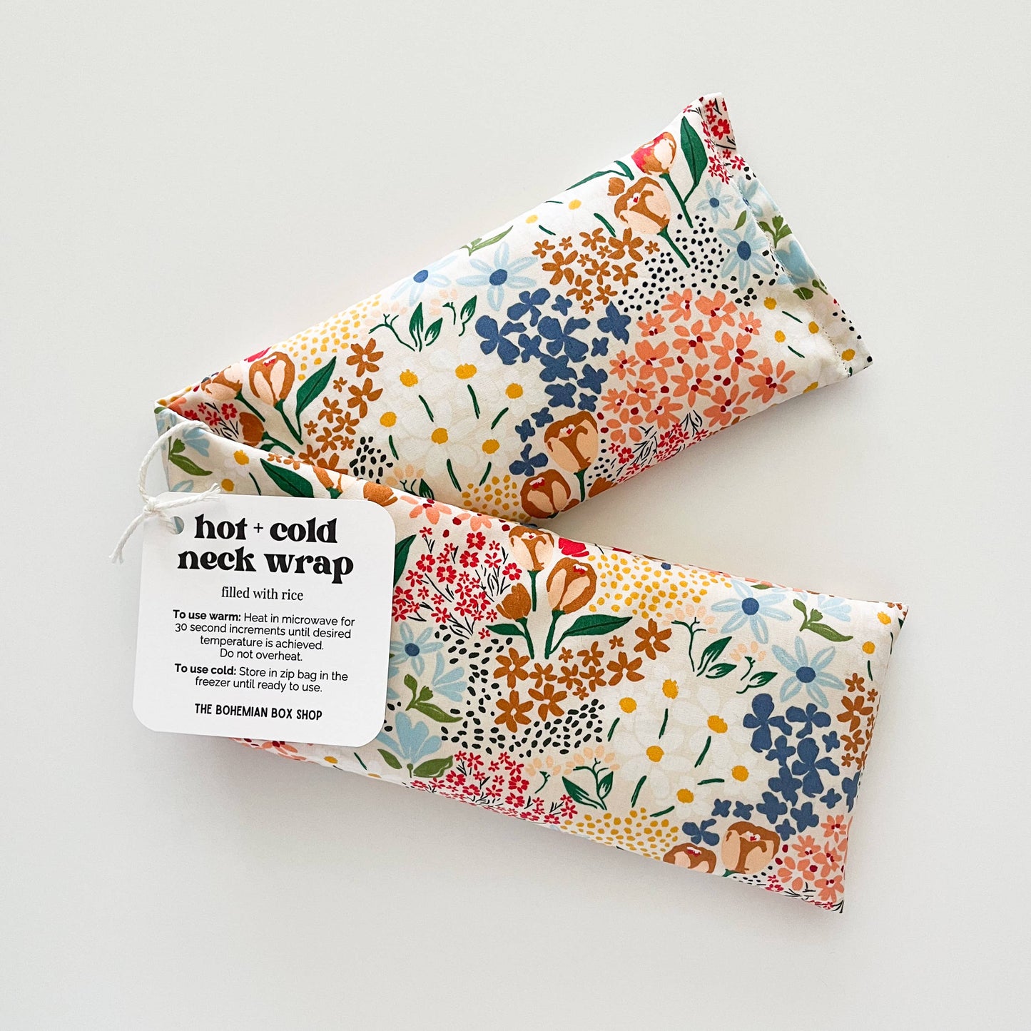 Thriving Flowerfield Hot & Cold Therapy Neck Wrap