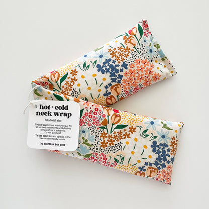 Thriving Flowerfield Hot & Cold Therapy Neck Wrap