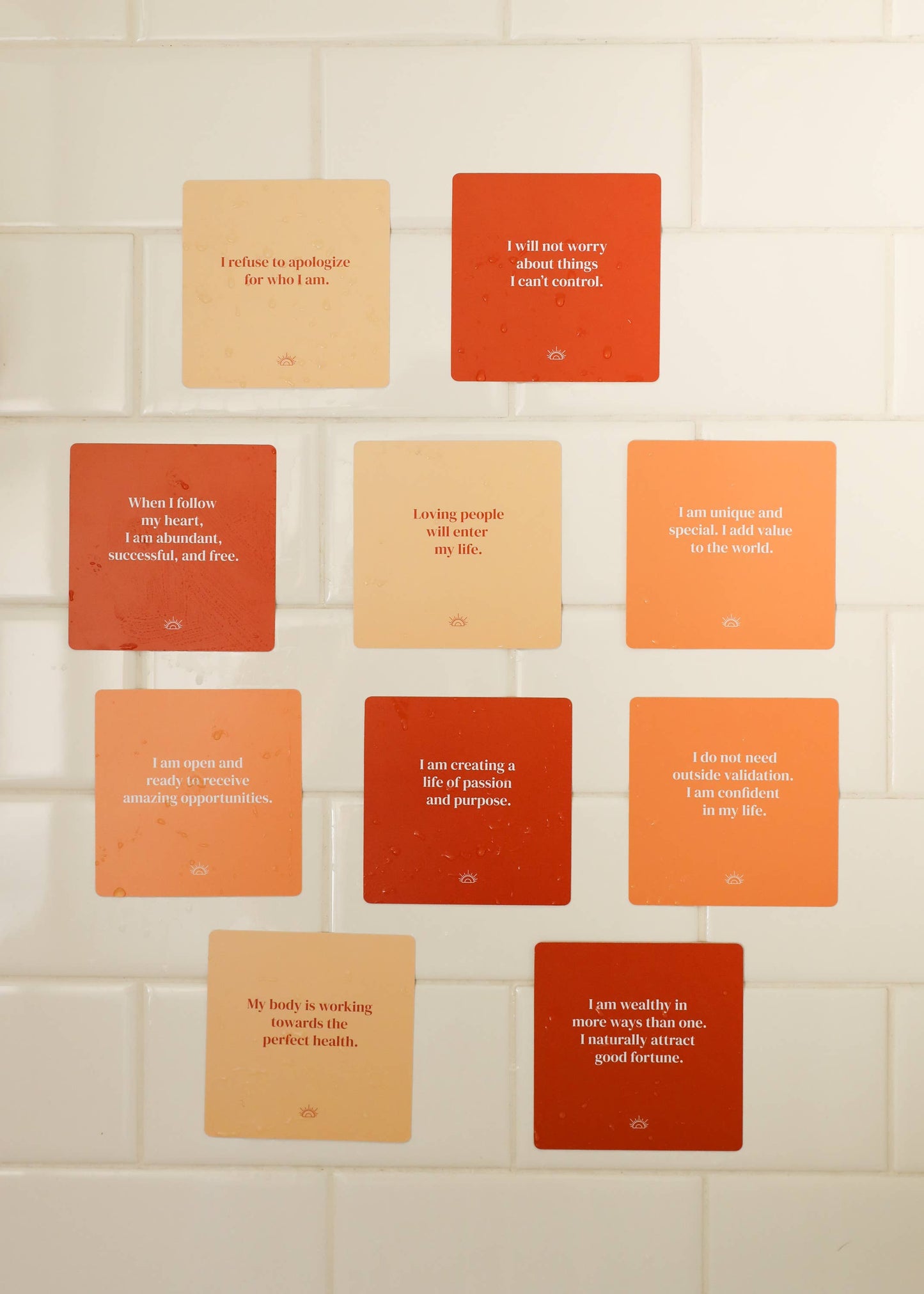 Shower Affirmation™ Positivity Cards