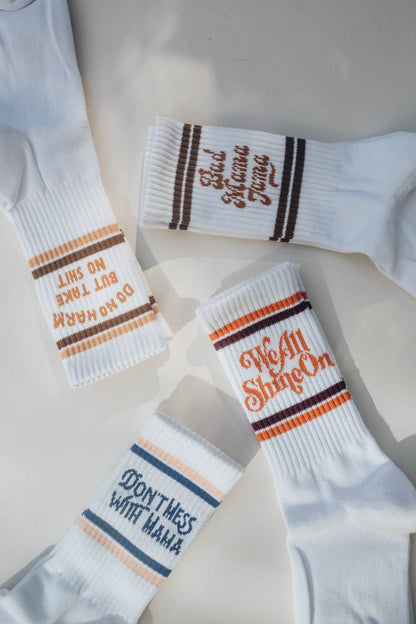 We All Shine On Socks