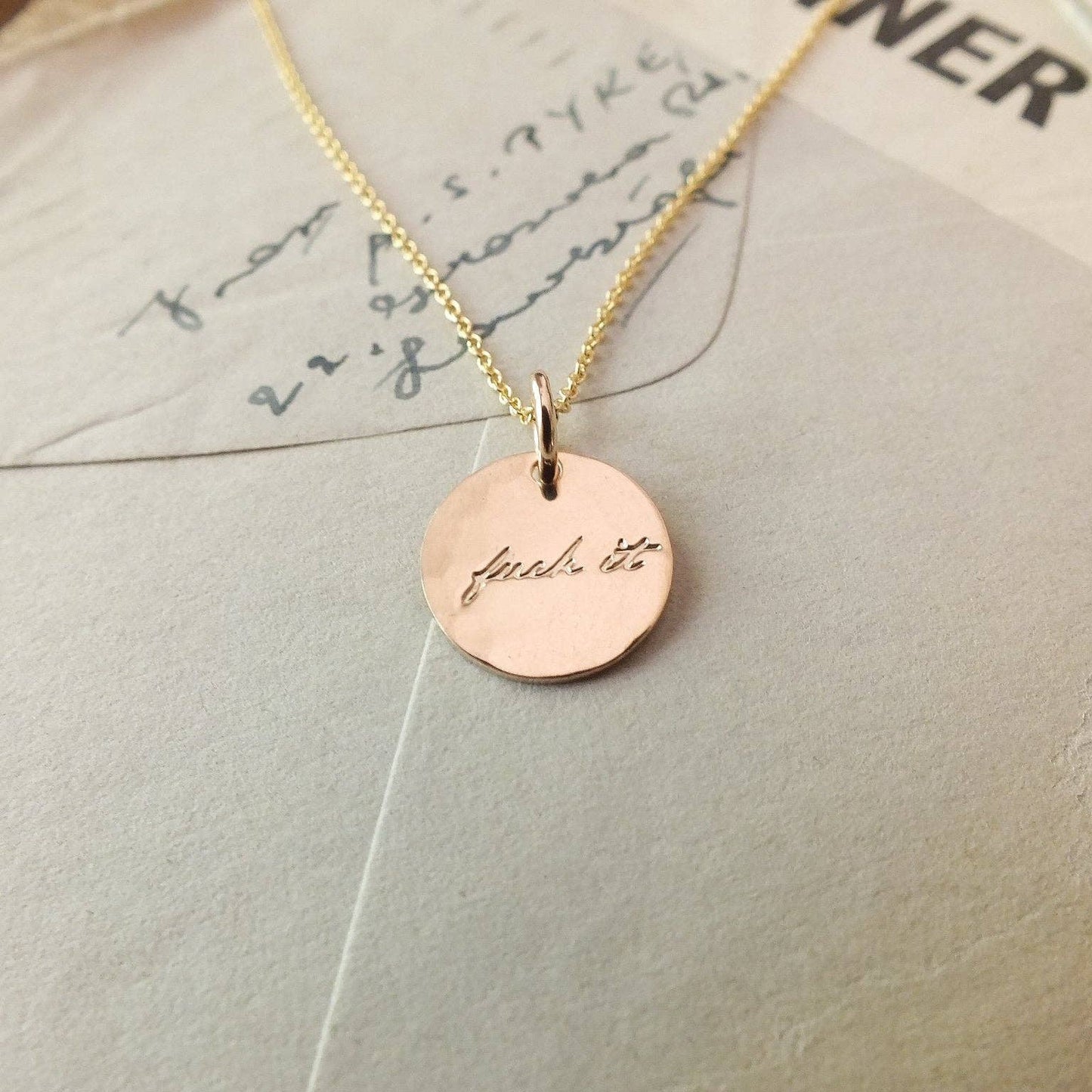 Fuck It Necklace